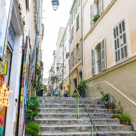 Le Duplex - Terrasse Au Coeur De Panier Apartment Marseille