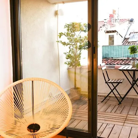 Le Duplex - Terrasse Au Coeur De Panier