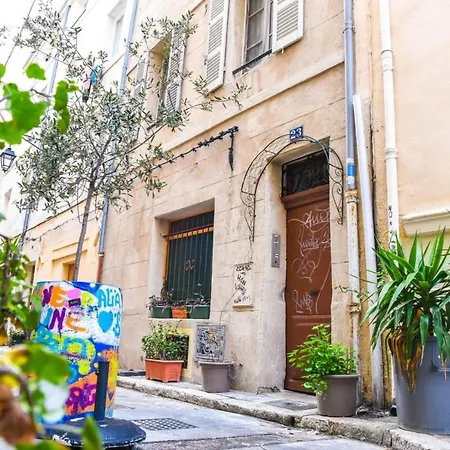 Le Duplex - Terrasse Au Coeur De Panier Apartment Marseille